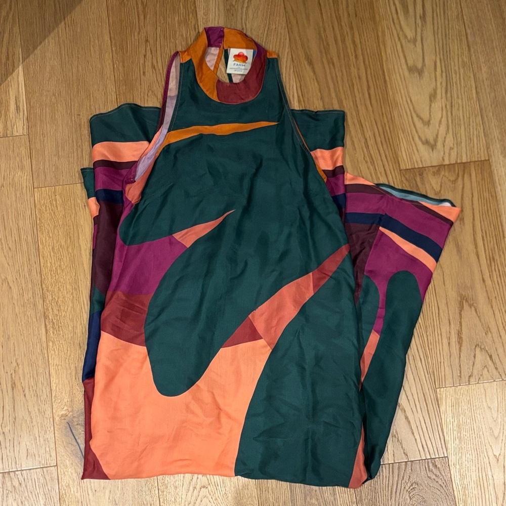 FARM Rio for Anthropologie Abstract Dress